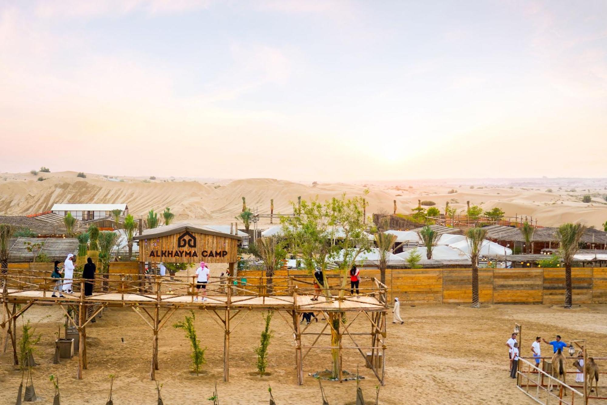 Al Khayma Camp "Elite Glamping & Dining In Experience" Hunaywah Exterior foto